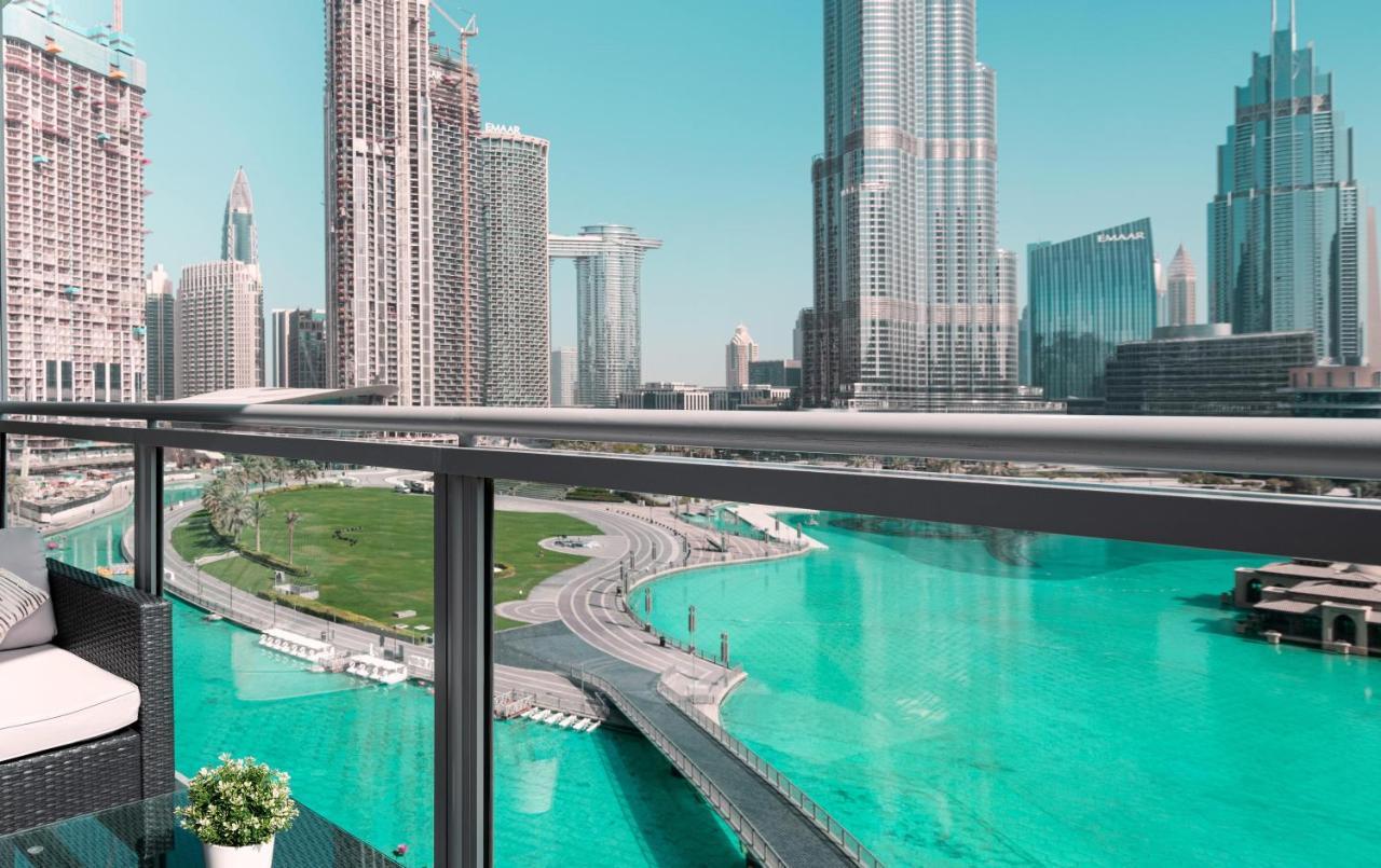 Elite Royal Apartment - Full Burj Khalifa & Fountain View - 2 Bedrooms And 1 Open Bedroom Without Partition Dubai Esterno foto